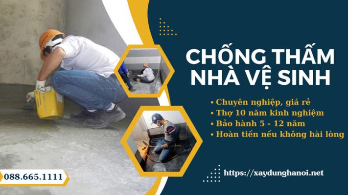 Dịch Vụ Chống Thấm Nhà Vệ Sinh