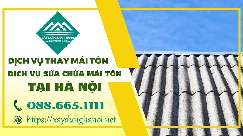 Dịch Vụ Thay Mái Tôn